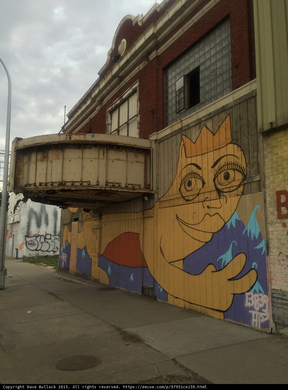 Fish Mural on Building