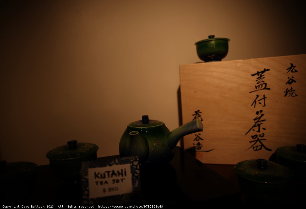 Enchanting Teapots at Japan Center Malls