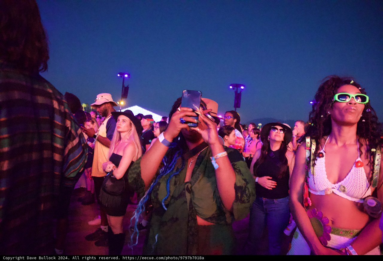 Electric Vibes: A Night at Coachella 2024