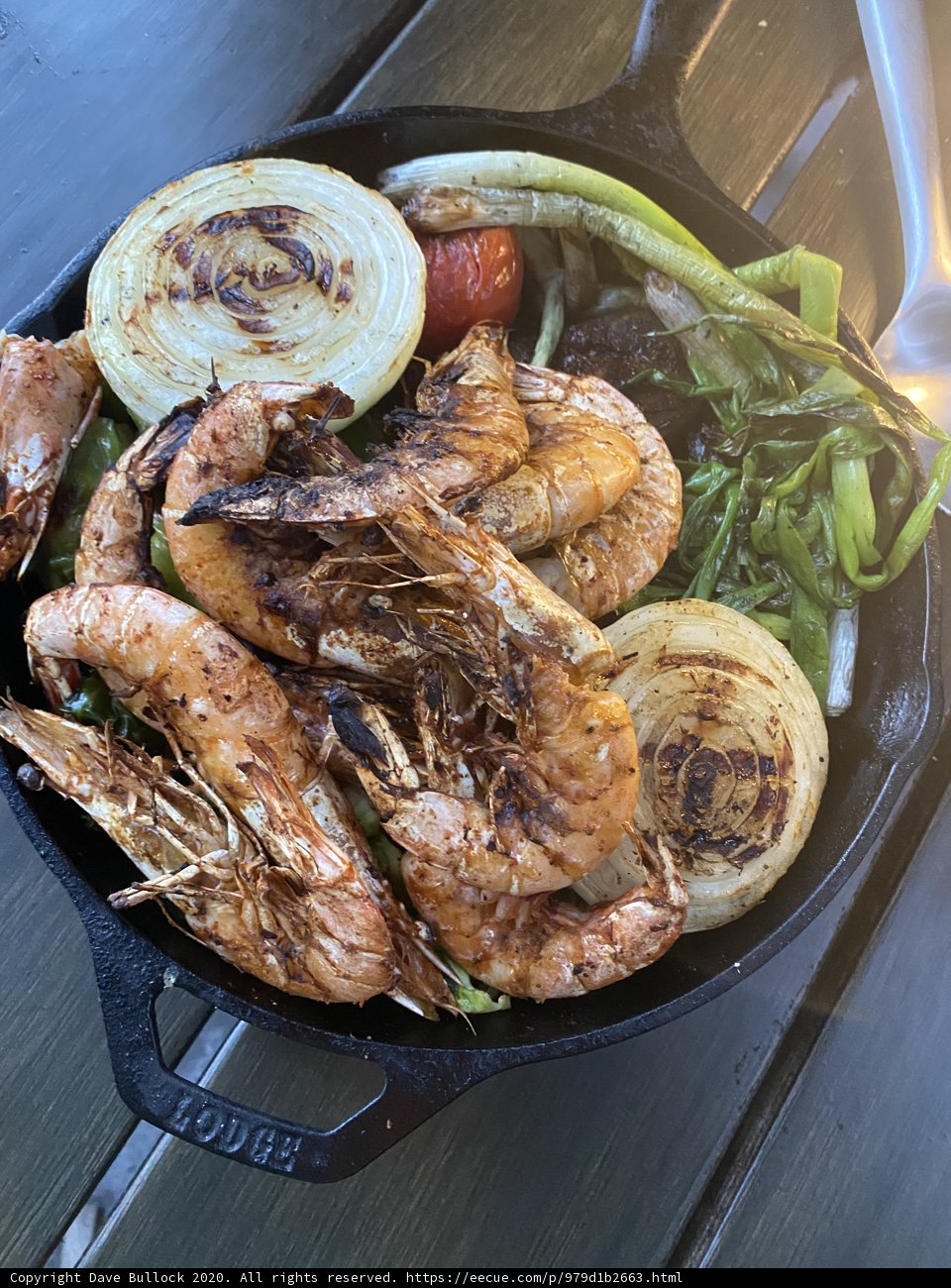 Skillet Shrimp and Veggie Delight