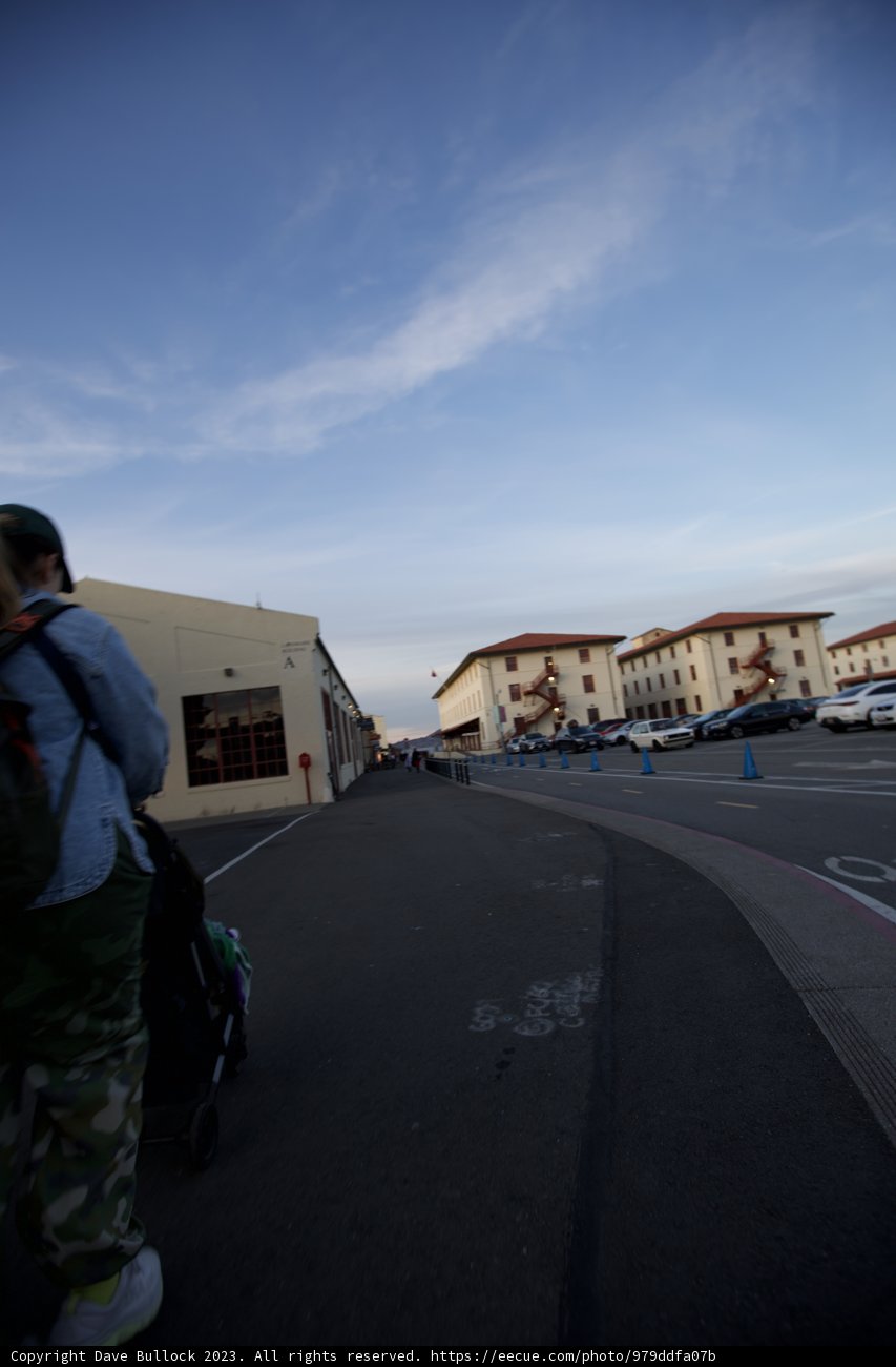 Urban Skateboarding in Fort Mason – December 2023