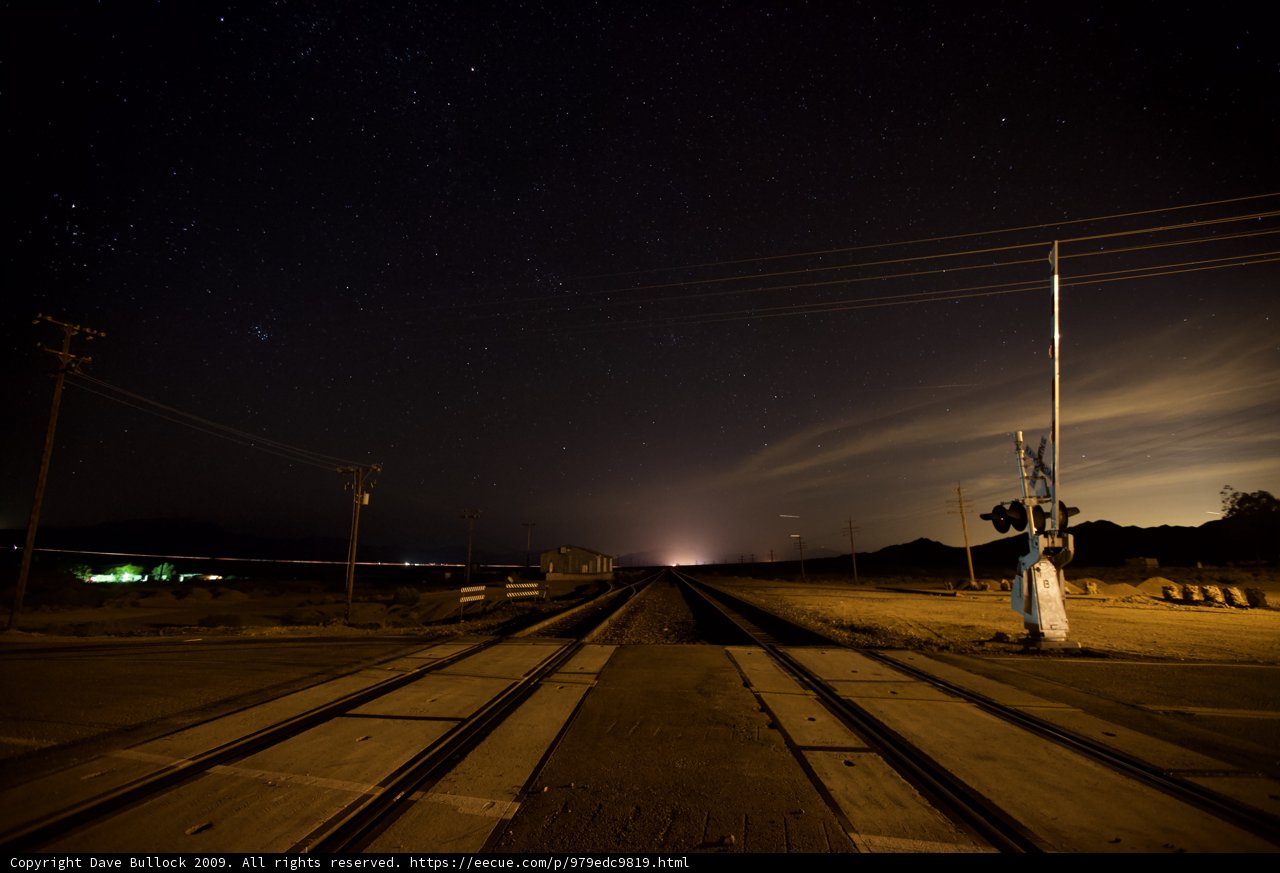 Crossing Under the Night Sky