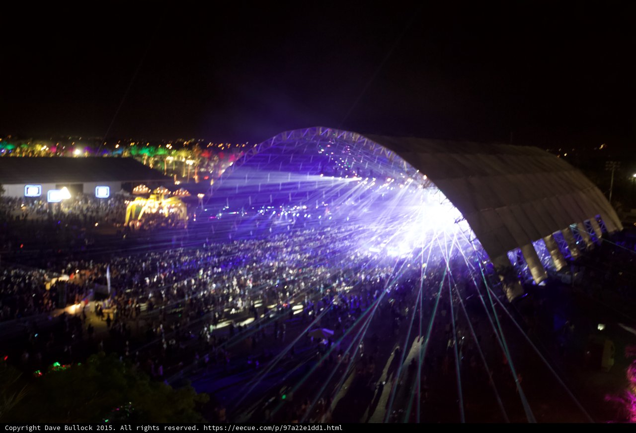 Electric Night at Coachella Music Festival