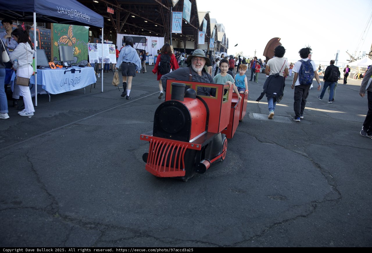 Whimsical Rides at Maker Faire 2025