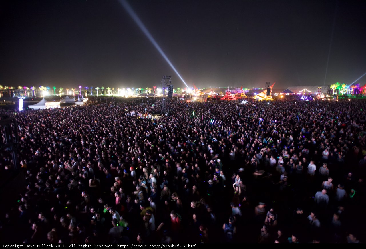 Electric Night at Coachella Music Festival