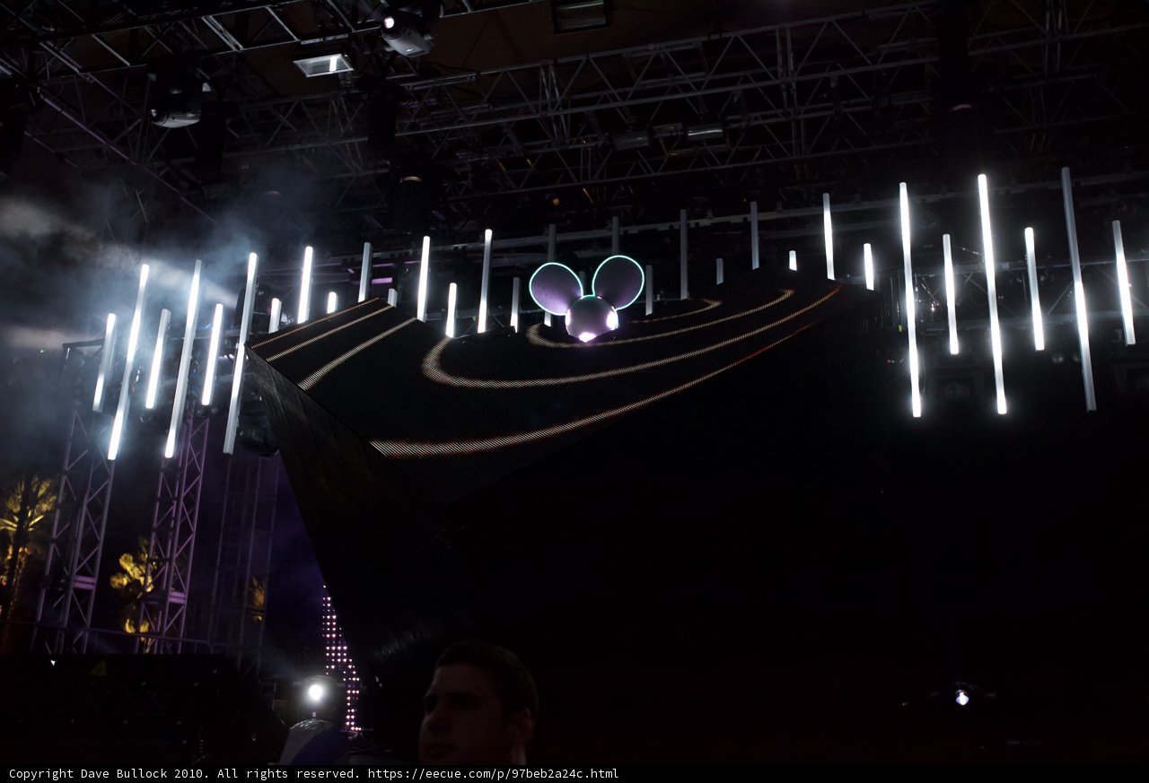 Lights and Crowds at Coachella