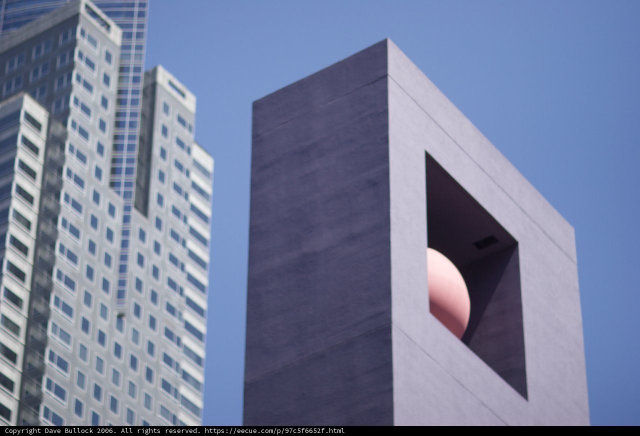 Pink Ball atop the Metropolis Building