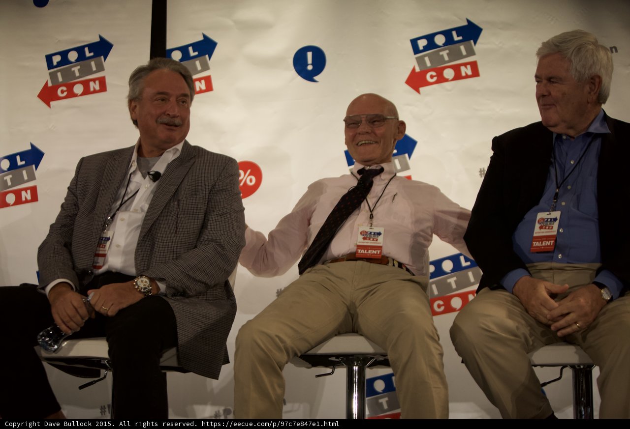 Political Panel Discussion with Newt Gingrich and James Carville