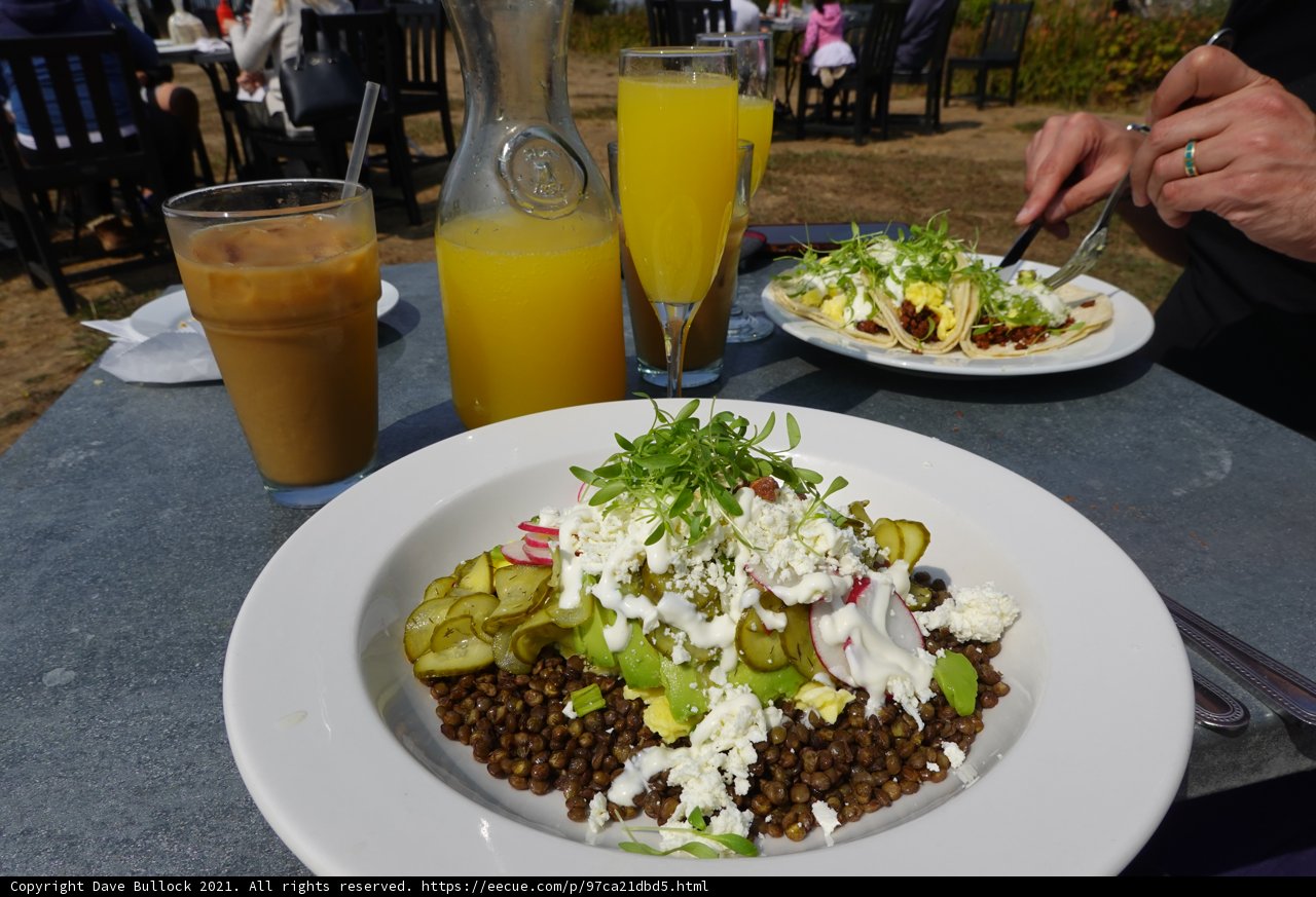 Food Presentation at Brunch