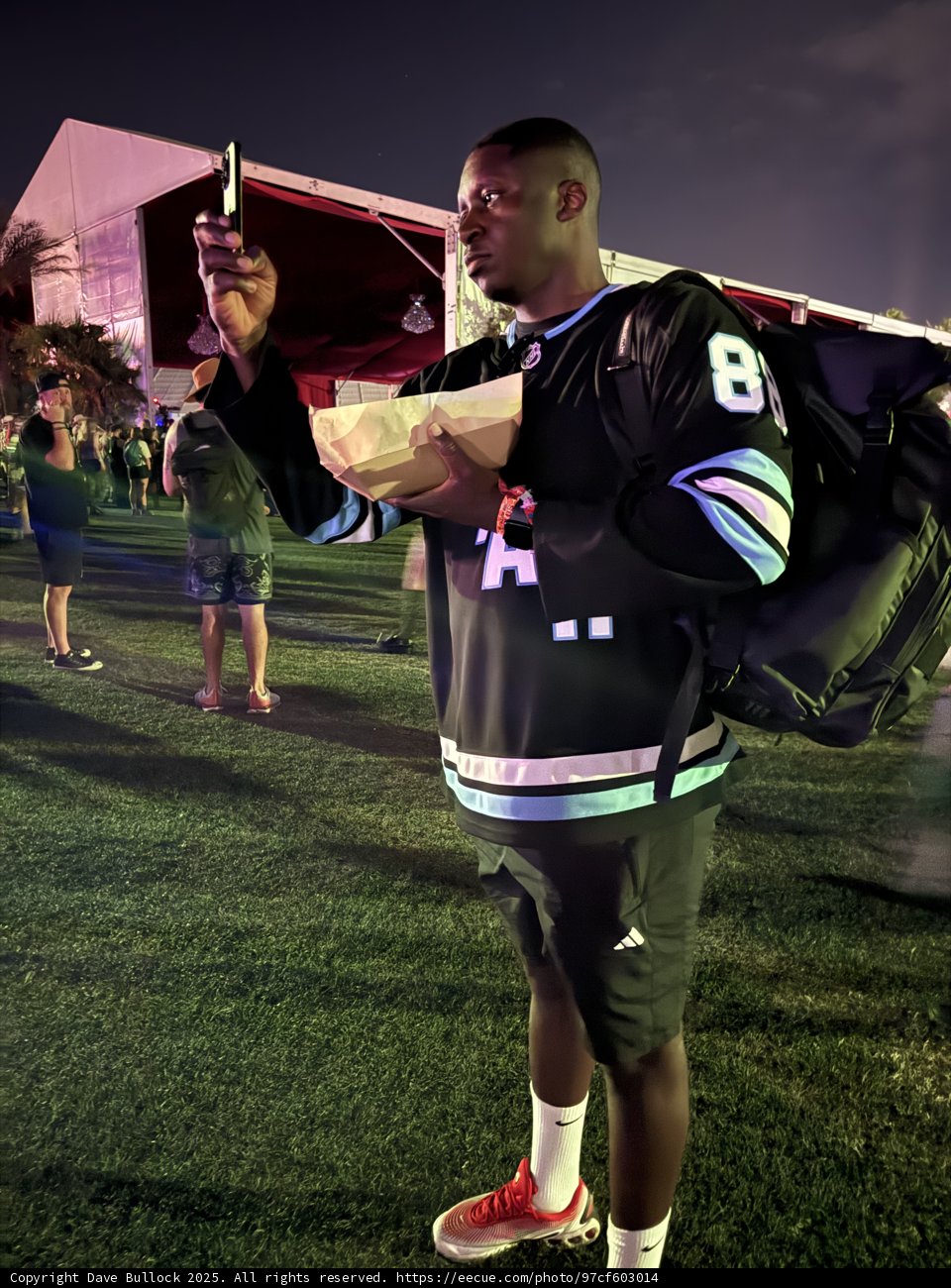 Nighttime Football Vibes at Empire Polo Club
