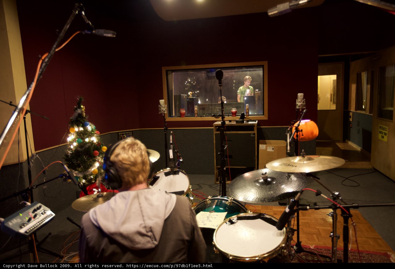 Josh Freese Rocks the Studio