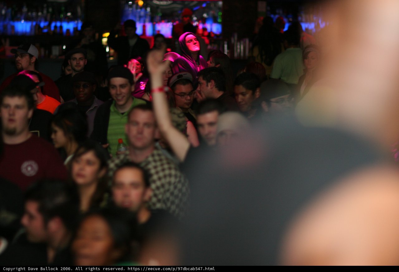Bass Rush Night: An Urban Crowd Grooving