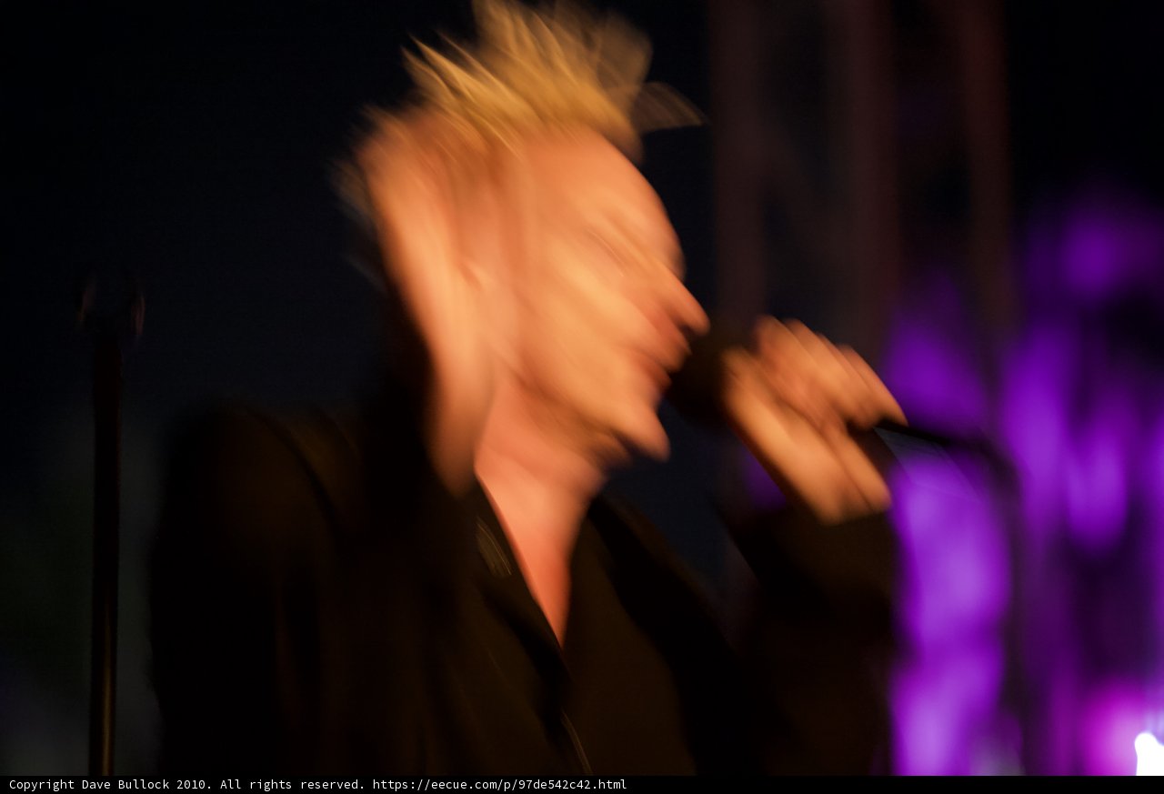 Blurry Concert Performance