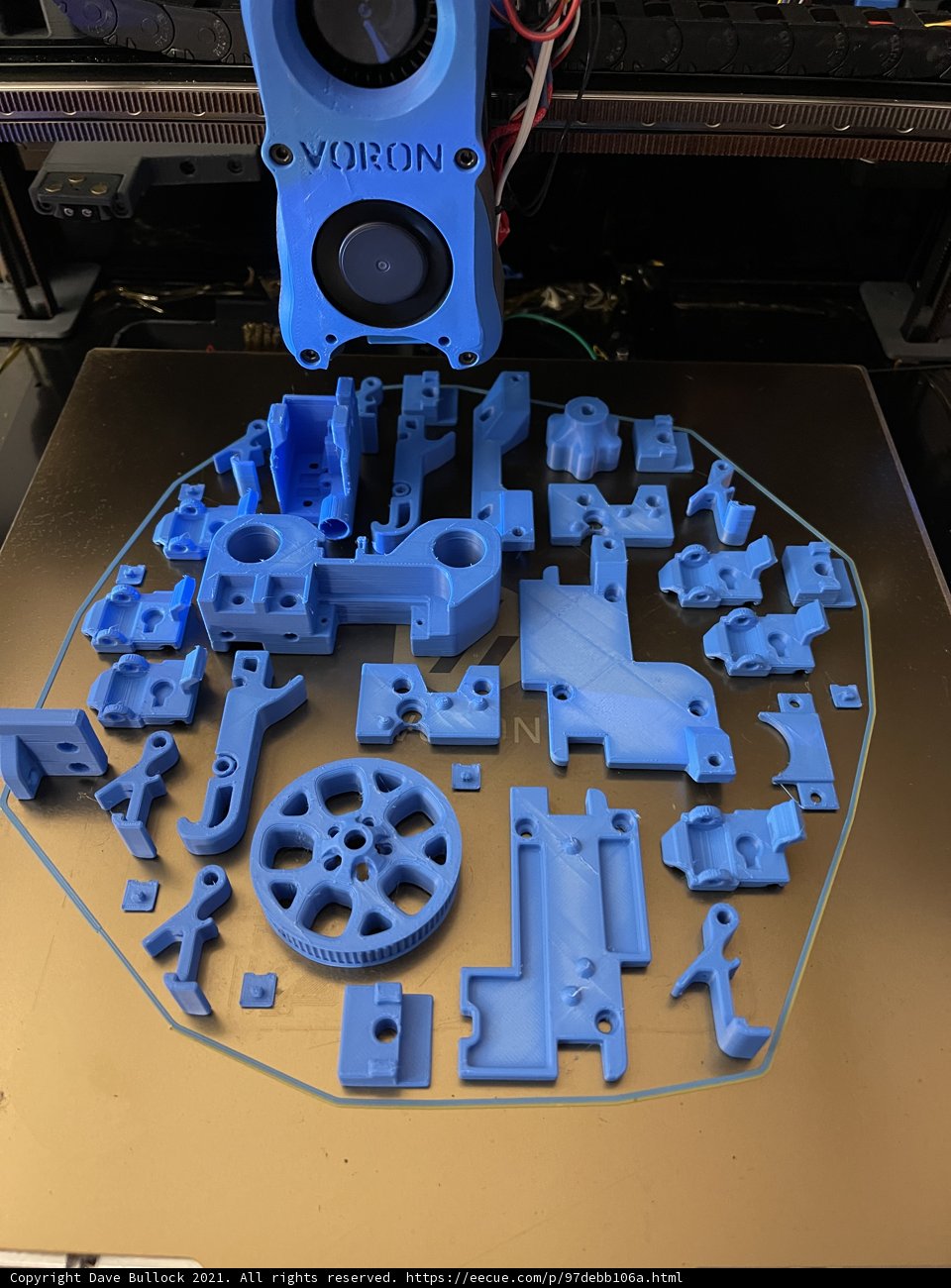 The 3D Printed Machine Model