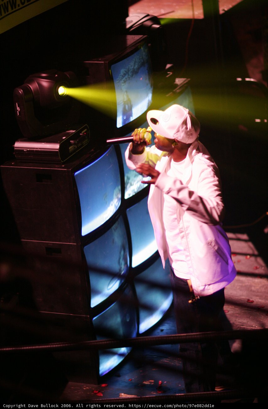 White Outfit, Bright Microphone