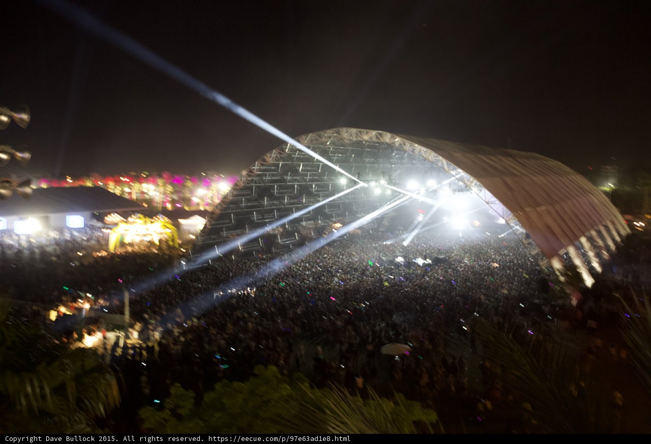 Illuminating the Night with Music and Lights