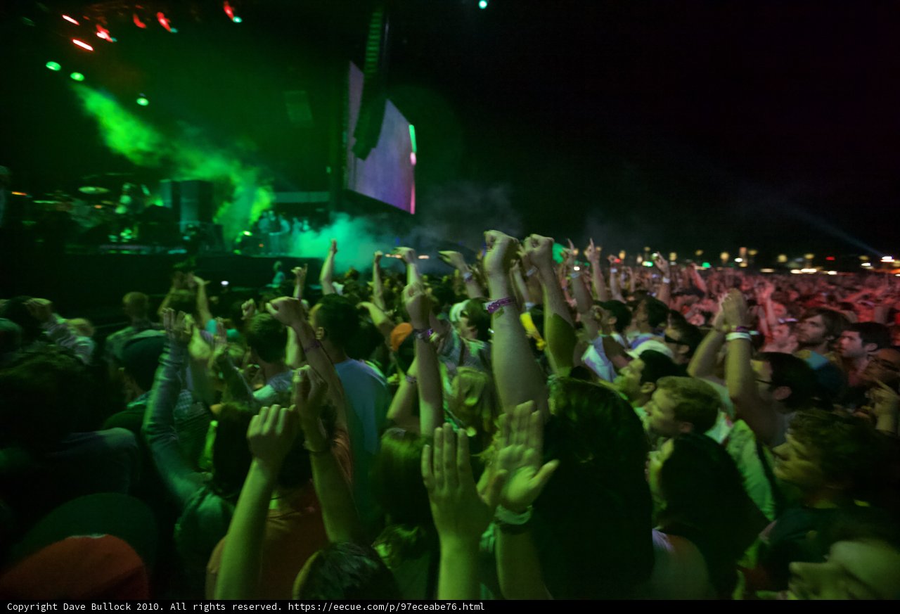 Urban Concert Crowd