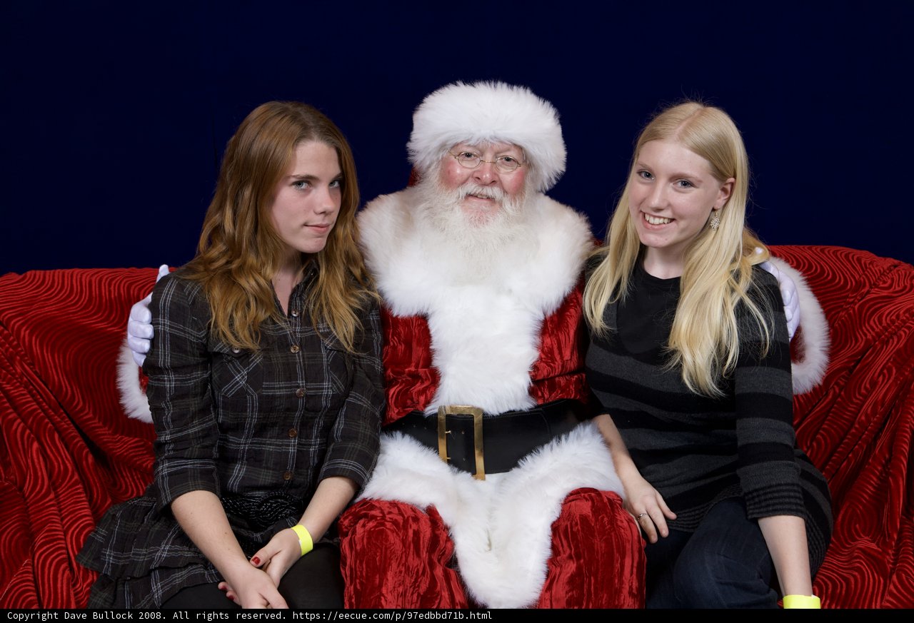 Santa Claus and Friends' Couch Fun