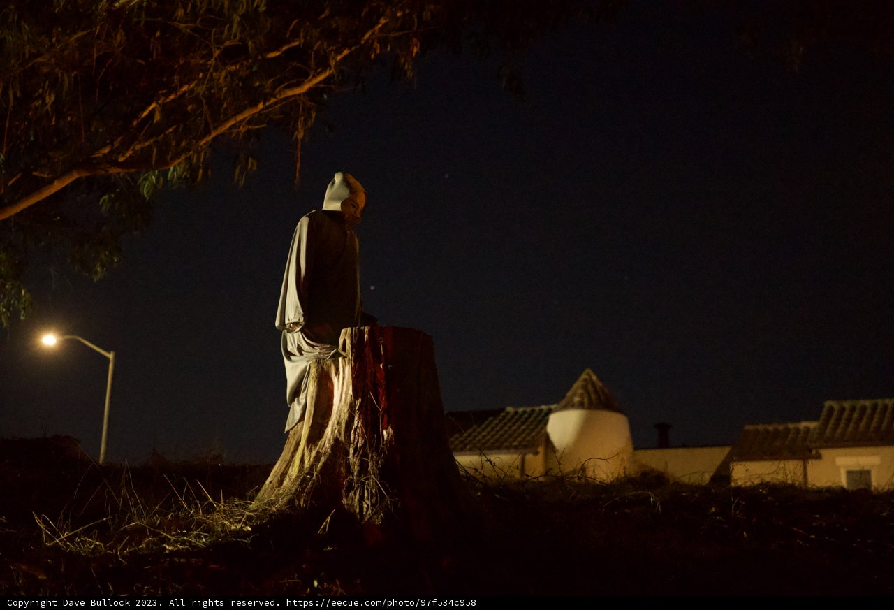 The Mysterious Night Watcher at Stern Grove Halloween Festival, 2023
