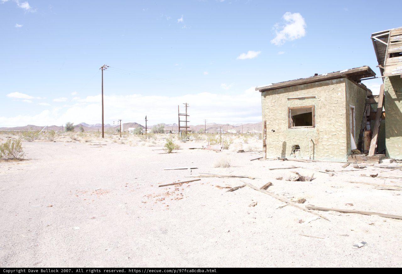 Deserted Shelter in the Countryside