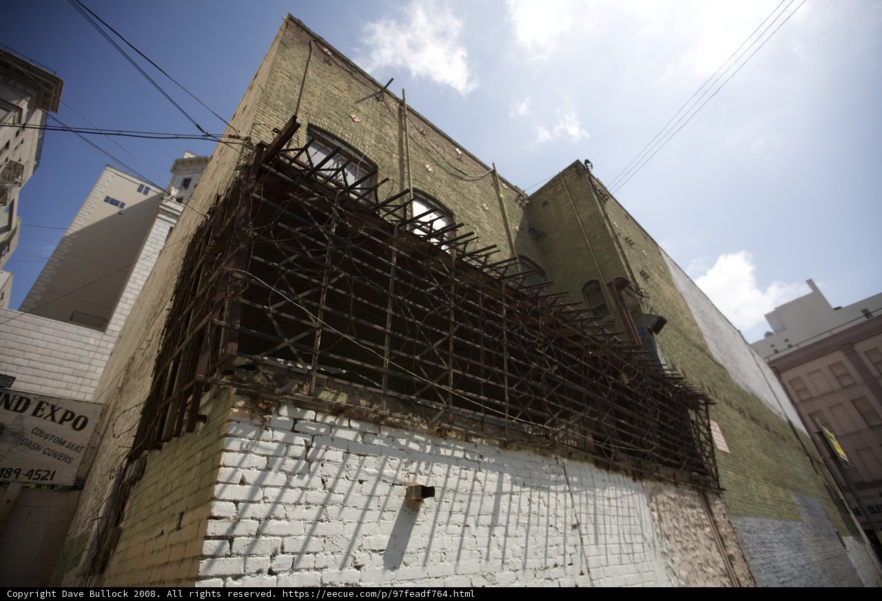Scaffolding on a City Building