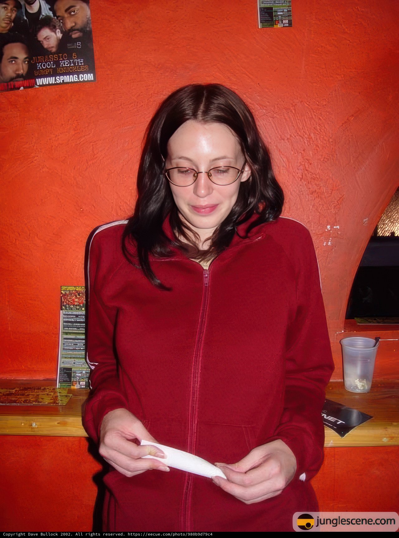Red Jacket and Glasses