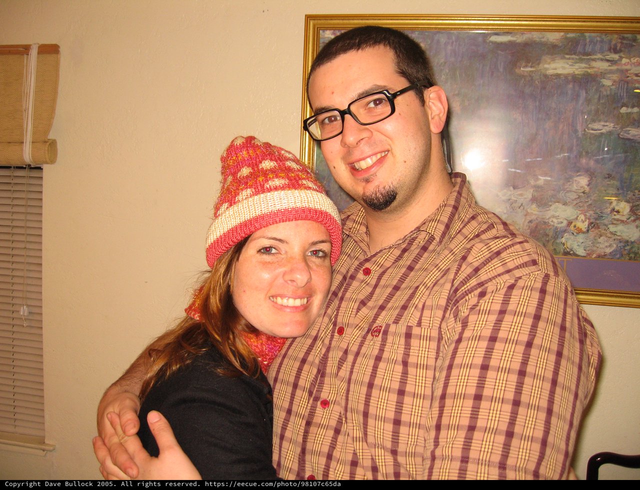 Dave and Penelope Celebrate Christmas Together 2005