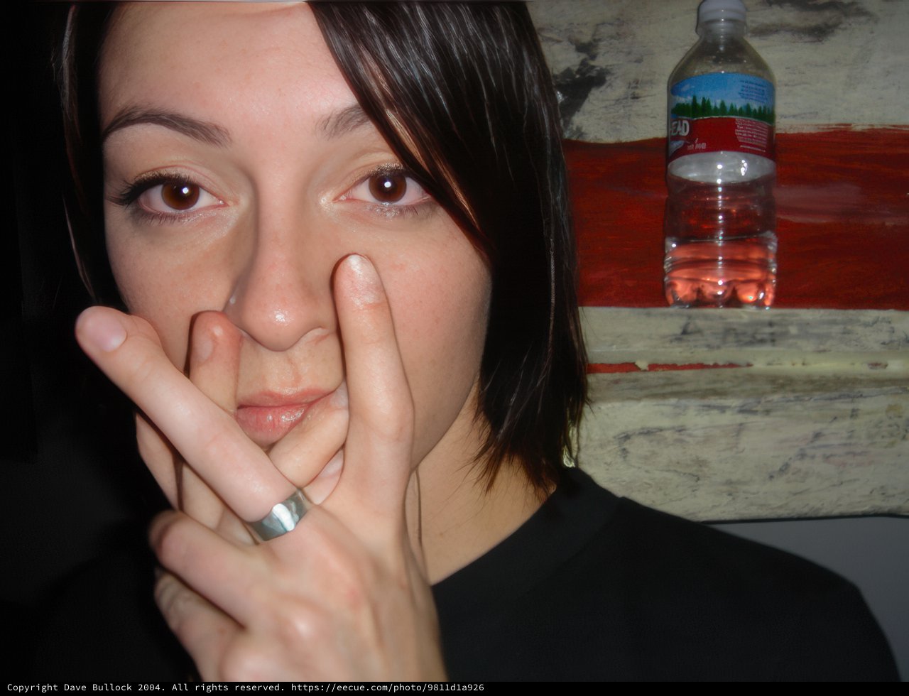 Black Shirt Beauty