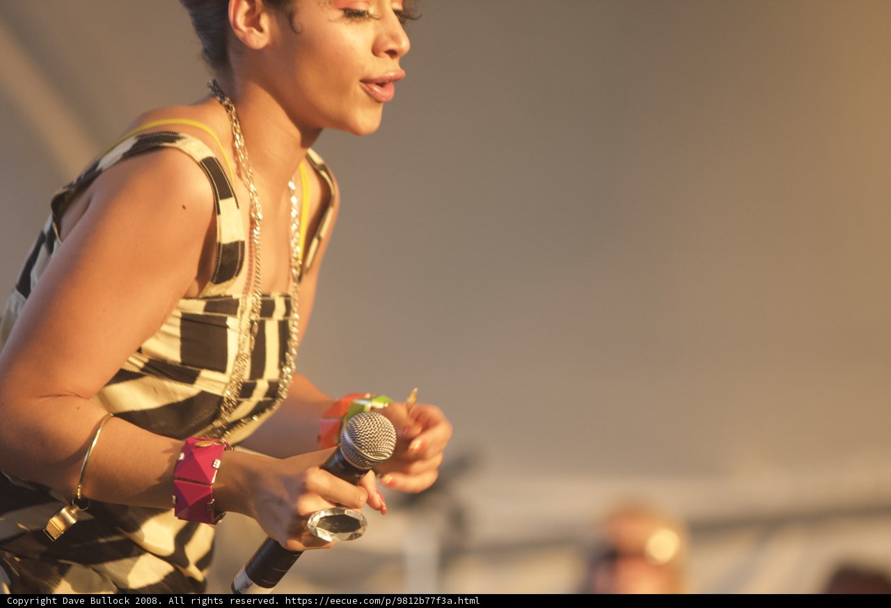 Checkered Dress and Melodic Voice