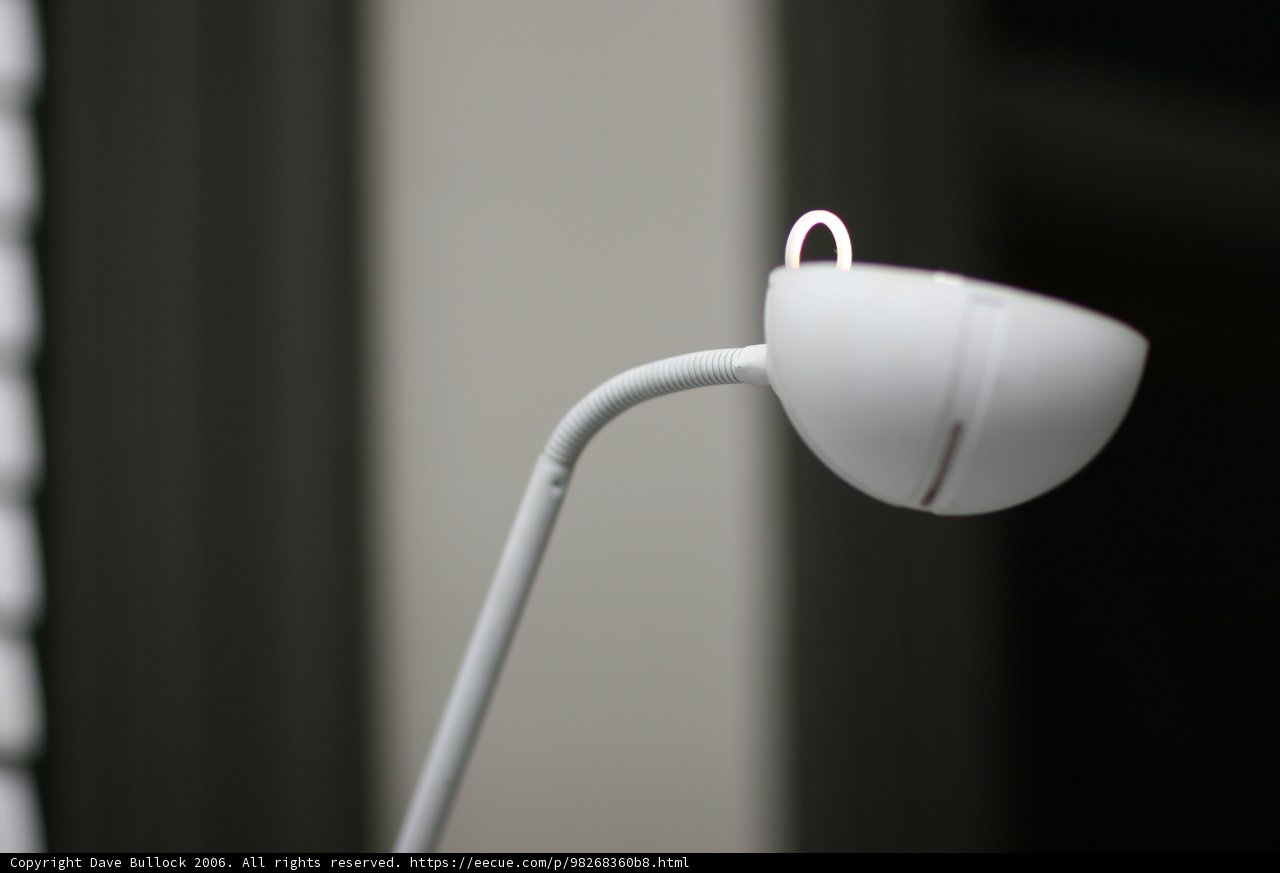 Minimalist Lamp in Monochrome