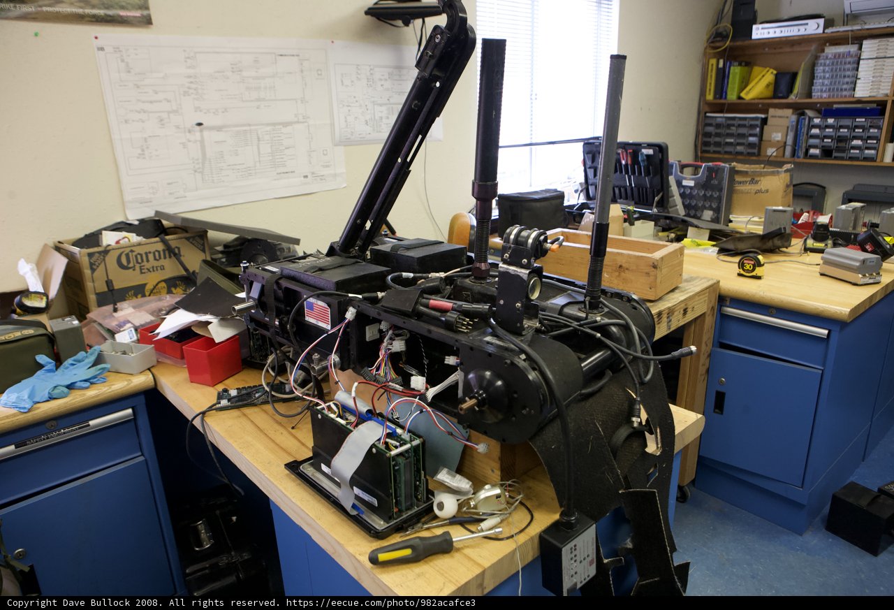 Motorcycle in the Workspace