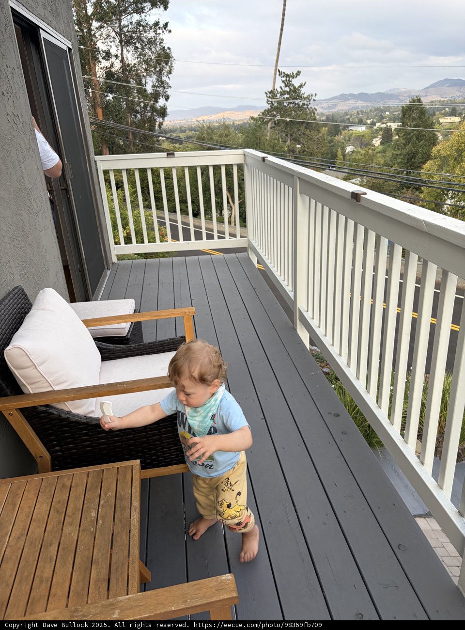 Golden Hour on the Balcony