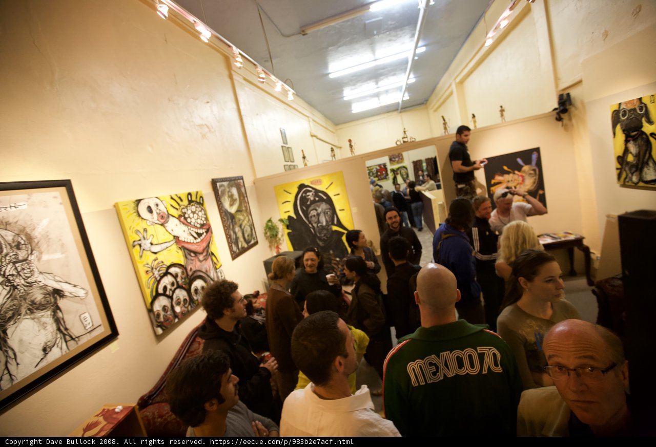 Art Gallery Crowd