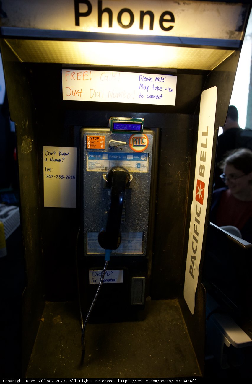 Retro Communication at Maker Faire
