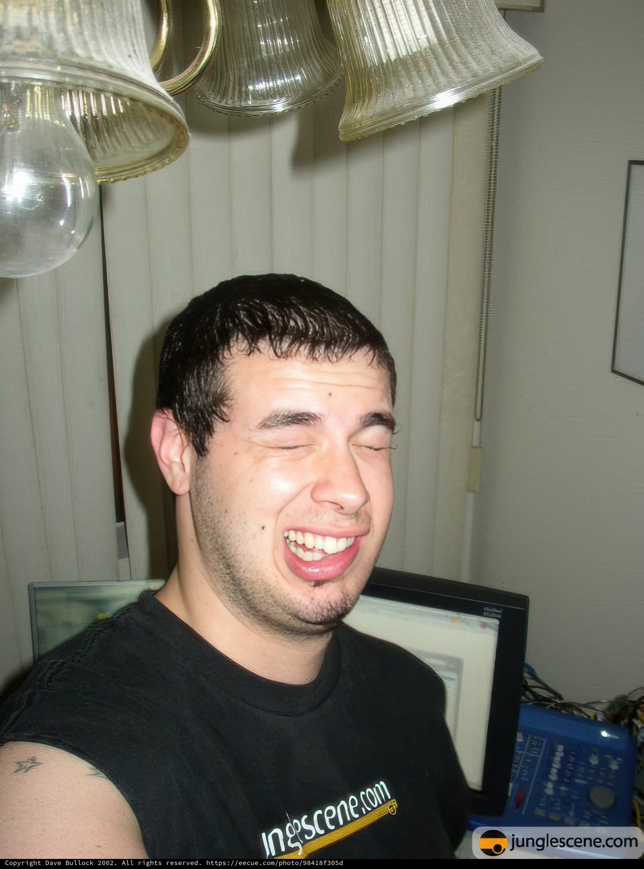 Dave B's Excitement over His New Computer Set-Up