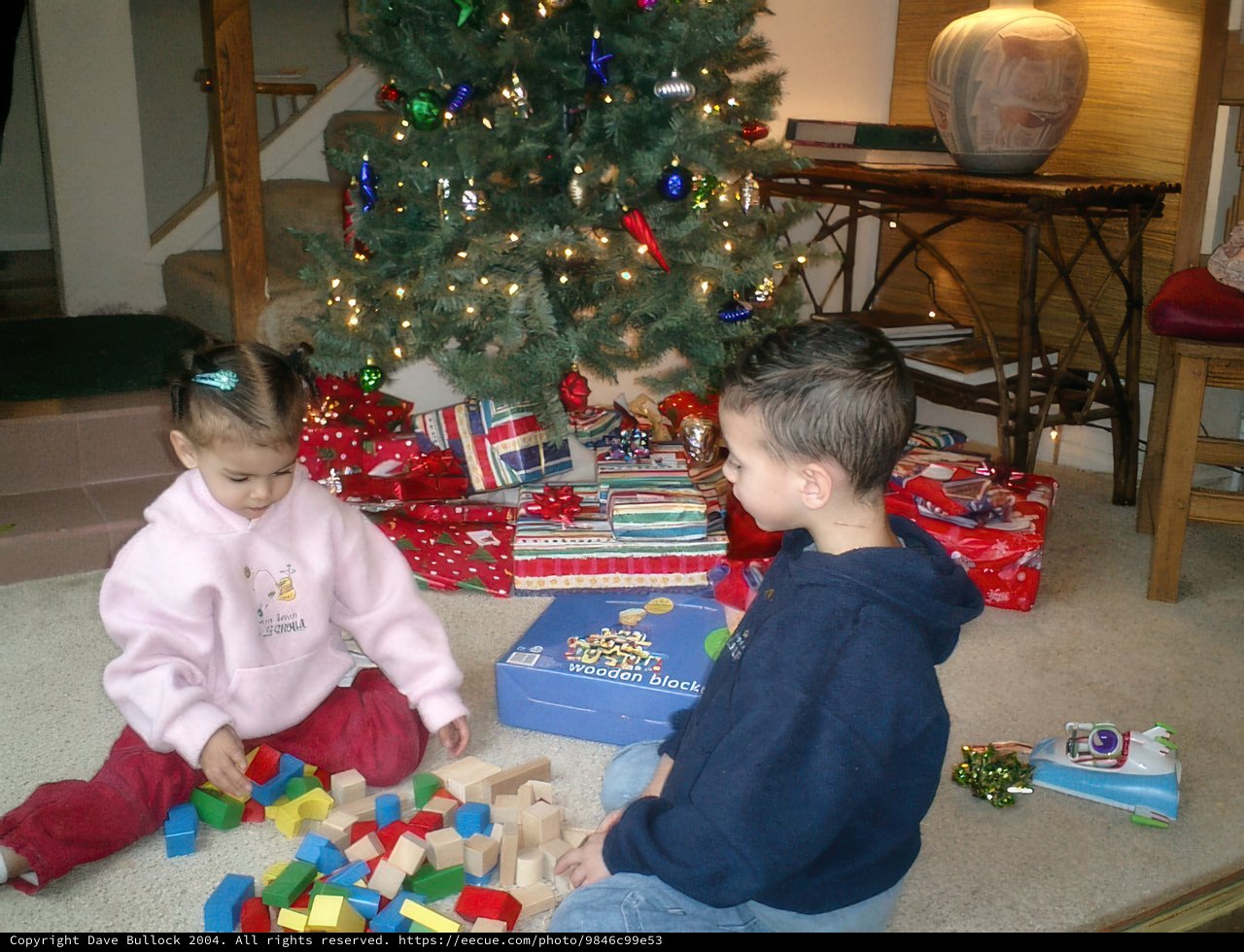 Holiday Block Play