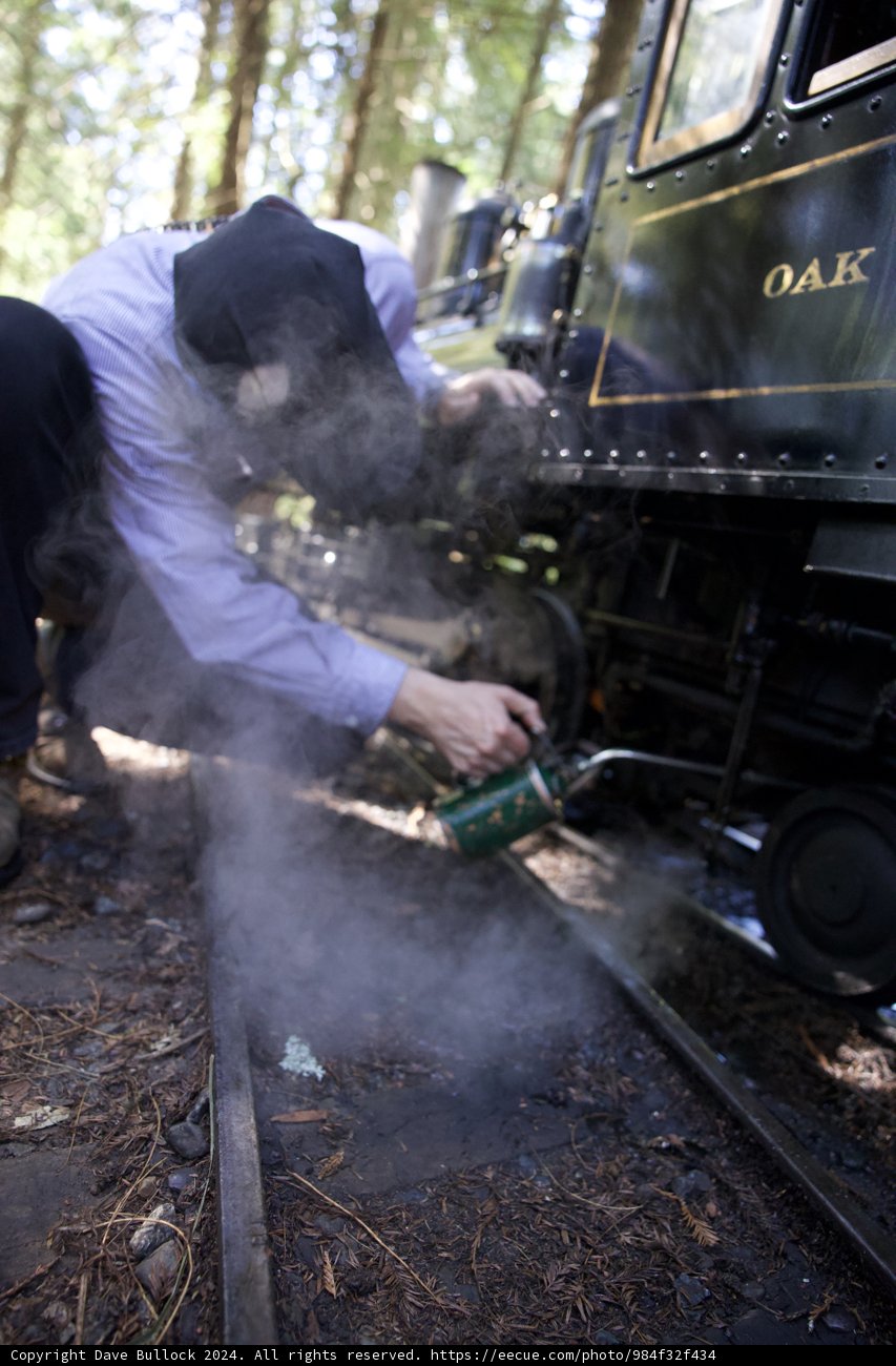 Steam in the Forest: Maintenance of the Tilden Park Locomotive