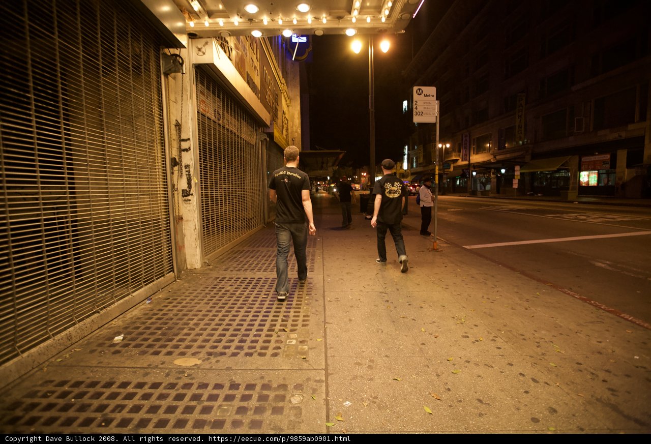 Late Night Walk in the City