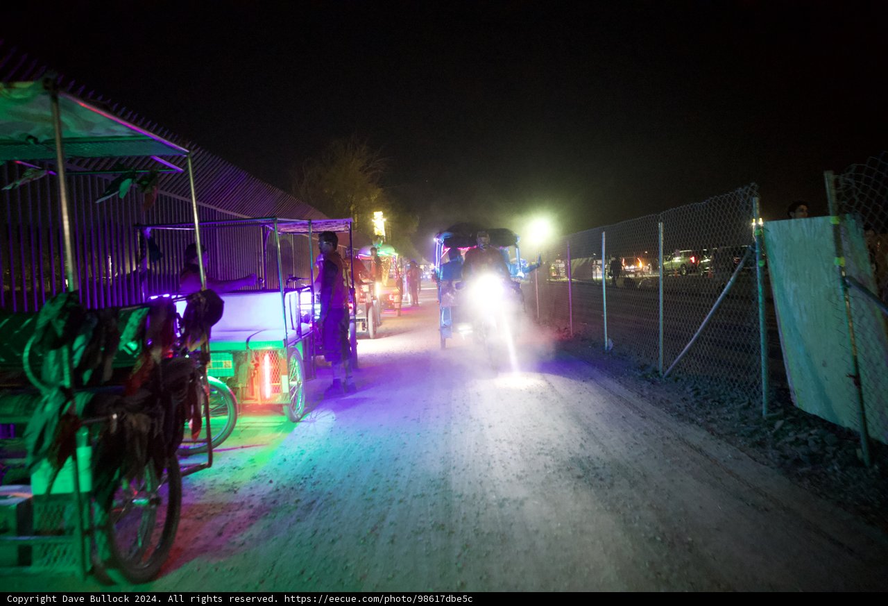 Neon Nights: Cycling through Coachella 2024