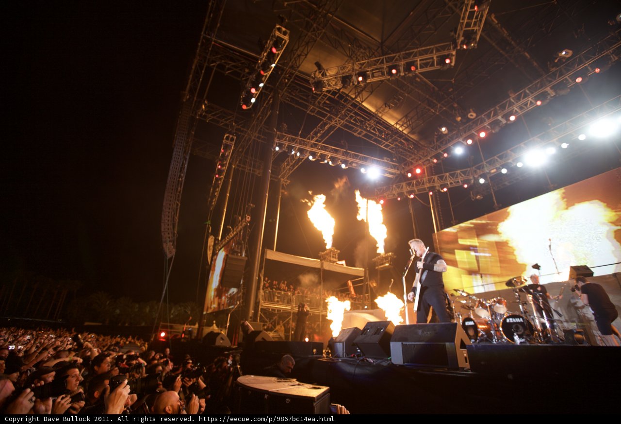 Flames on Stage