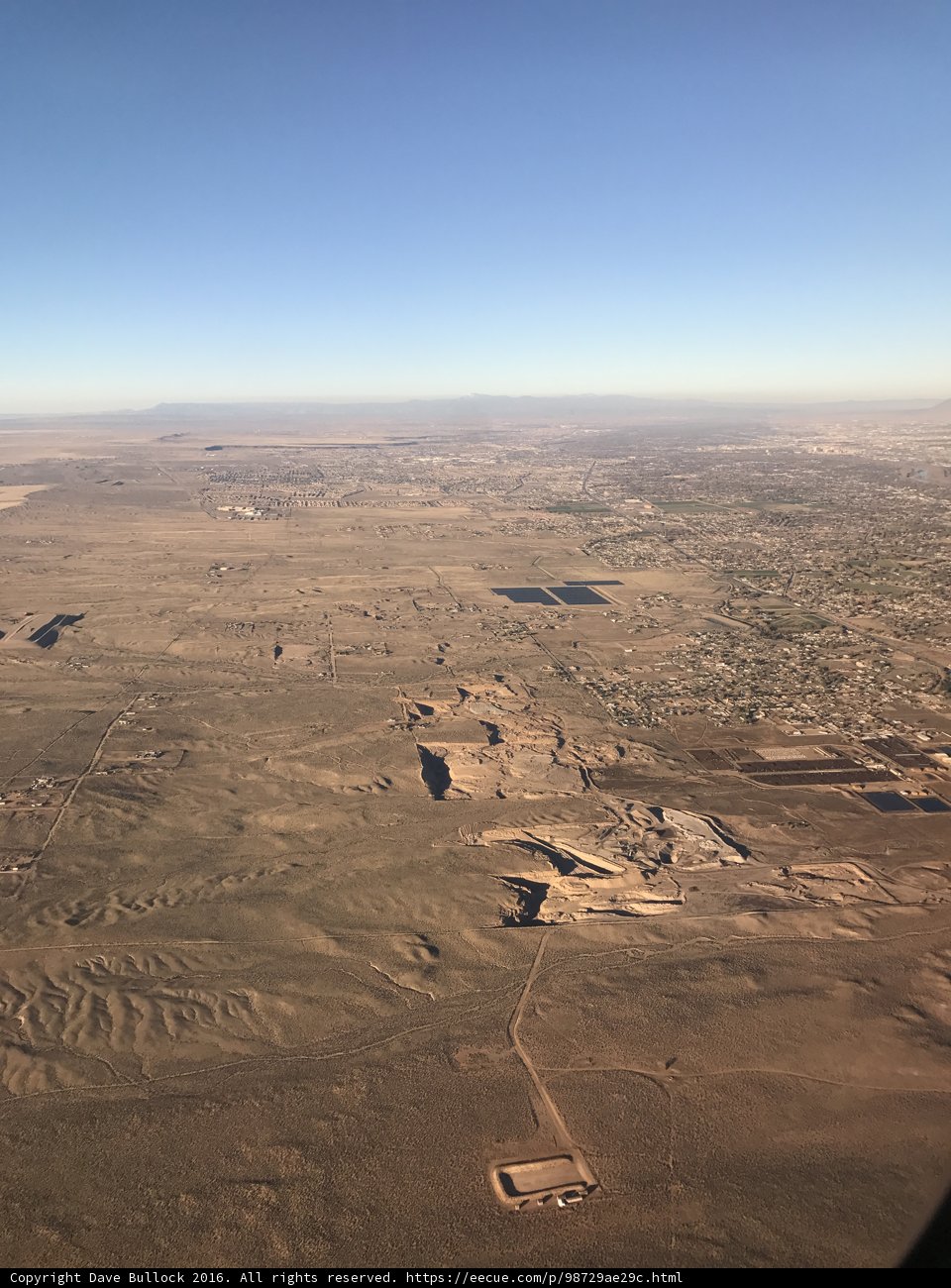 A Bird's Eye View of a Desert Oasis