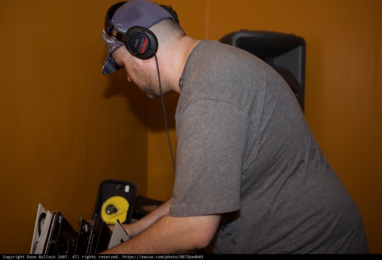 Dubstep DJ at Work