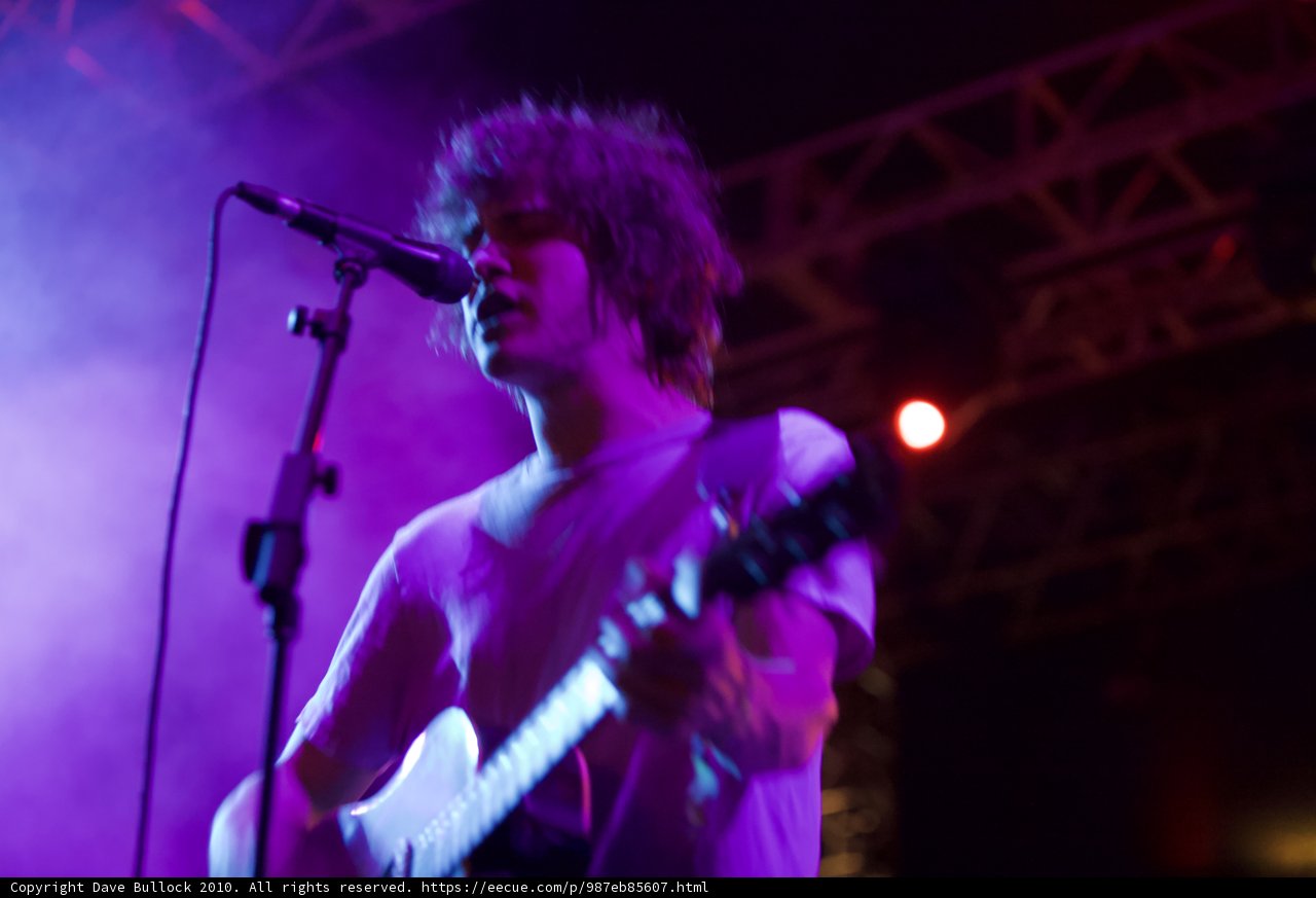 Andrew VanWyngarden Rocks the Stage with His Guitar