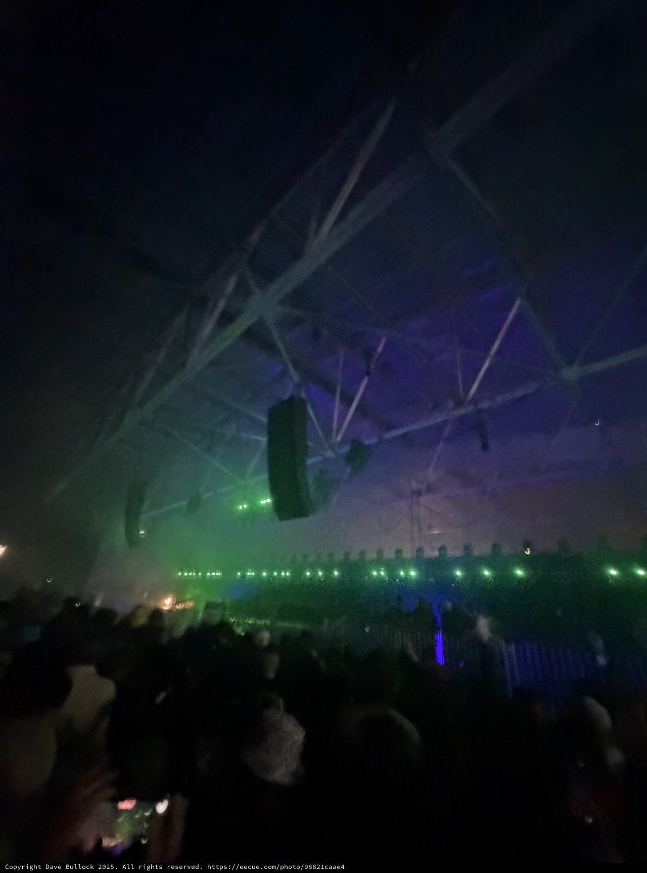 Skrillex and Four Tet NYE Concert Light Show