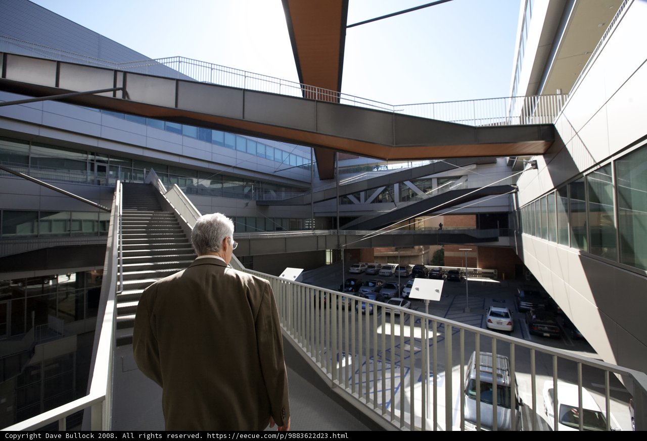 Descending to the Atrium