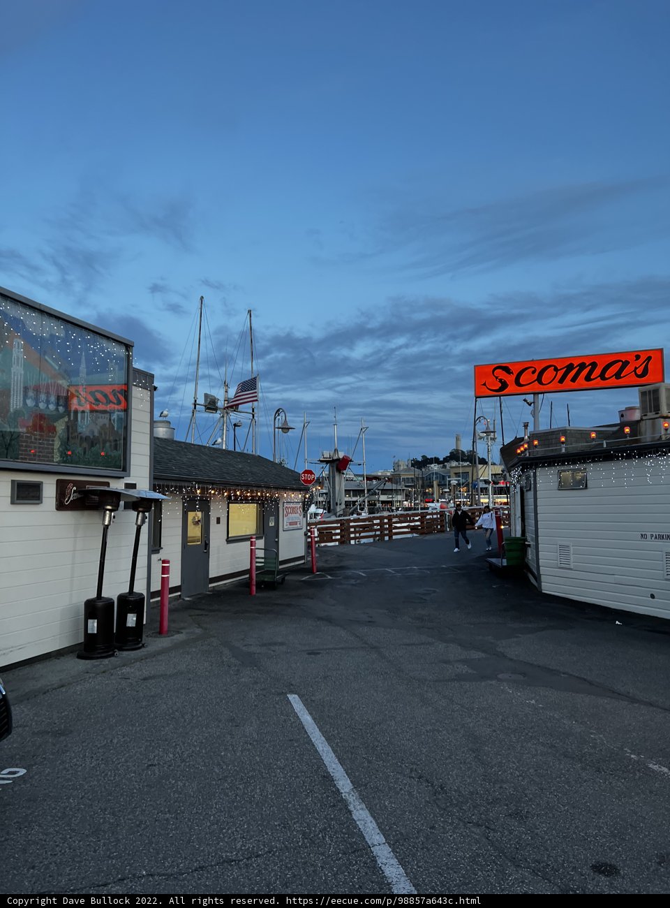 Marina Parking Lot in San Francisco