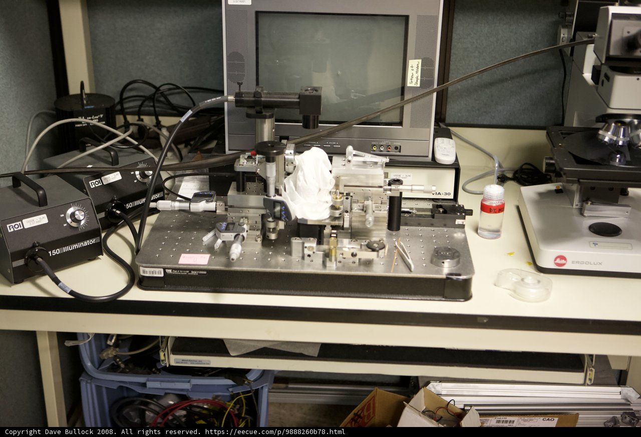 Computer Monitor on Laboratory Desk