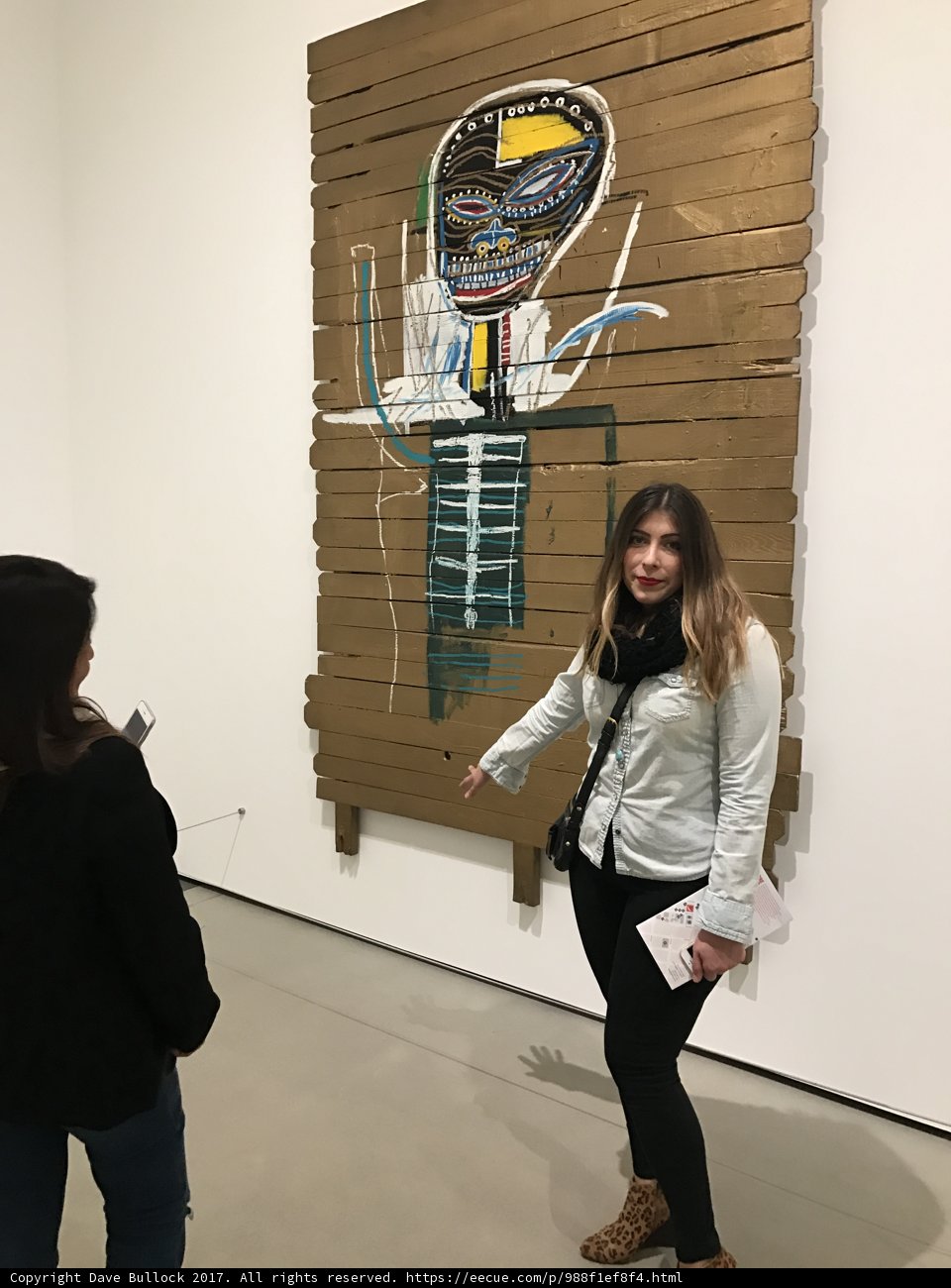 Women Admiring Art at The Broad Museum