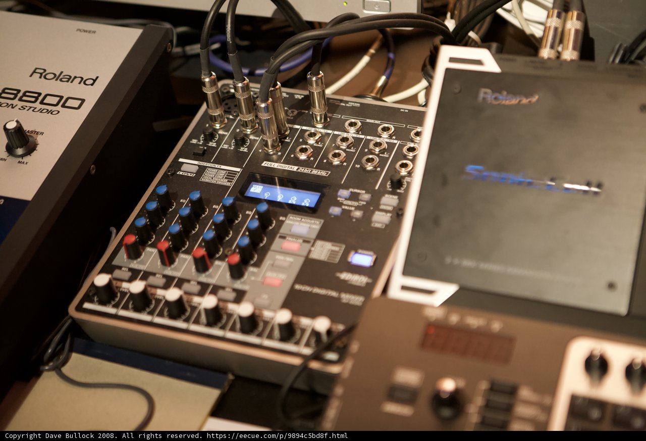 State-of-the-Art Mixer with Digital Recorder