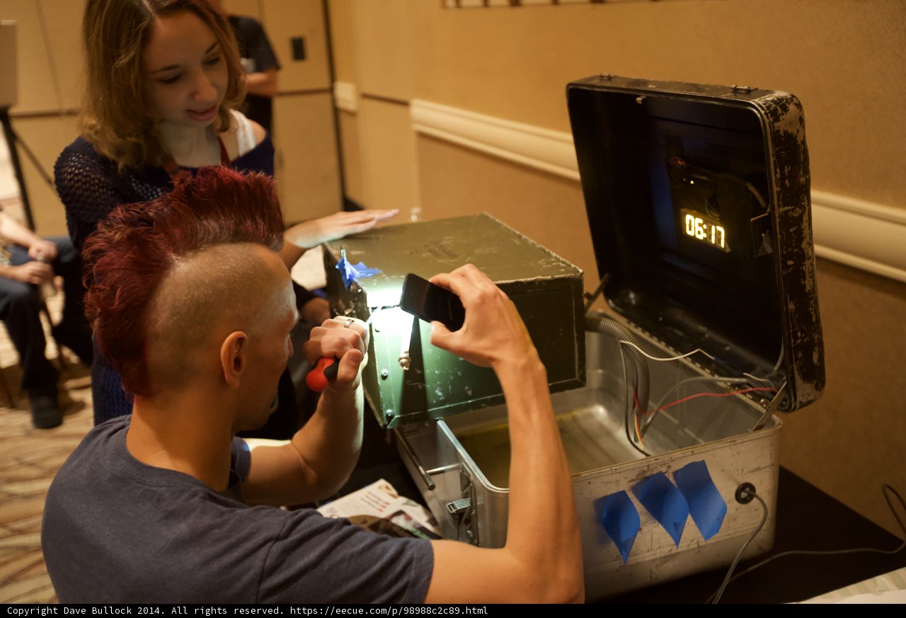 Mohawk Man Goes High-Tech